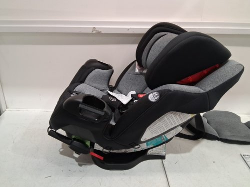 Evenflo SYMPHONY DLX ALL-IN-ONE CONVERTIBLE CAR SEAT WITH EASY CLICK INSTALL - Ashland Grey (MODEL: 34612173C) image 8