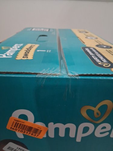 160pk pampers swaddlers best dryness disposable diapers - size 1 (8-14lb) image 3