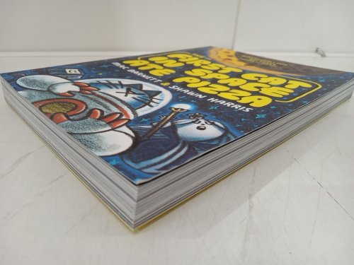 (Paperback) The First Cat in Space Ate Pizza by Mac Barnett and Shawn Harris image 4