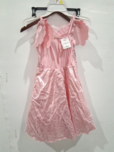girl's DISGUISE GLINDA COSTUME - MEDIUM 8/10 - PINK image 3