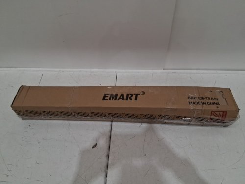 EMART T-SHAPE PORTABLE BACKGROUND BACKDROP SUPPORT STAND KIT WITH 2 SPRING CLAMPS, 5FT x 8.5FT - BLACK (MODEL:EM-TSBS2615) image 2
