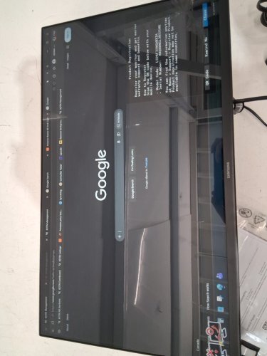 Samsung flat screen ips Monitor with Game Picture Mode & Super Slim Design - 24" - 120hz, 1080p hd - black (model: LS24F320ganXZA) image 4
