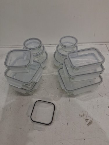 25PC Glasslock Glass Food Storage Set - Clear (model: 2379252) image 3