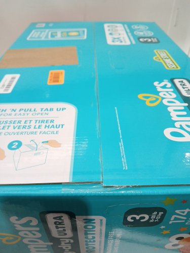 174pk pampers Baby Dry Ultra Diapers - size 3 (16-28lbs) - elmo image 3
