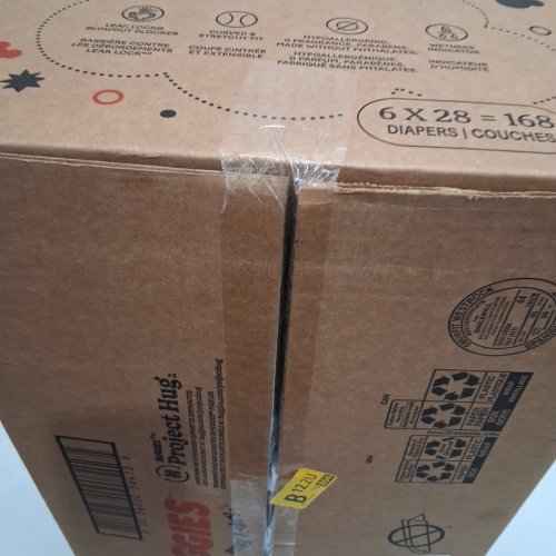 168PK HUGGIES SNUG & DRY BABY DIAPERS - SIZE 5 (27+ LBS) image 4