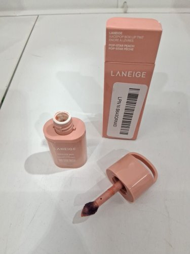 LANEIGE JuicePop Box Hydrating & Lightweight Oil Lip Tint - 4.5g - pop-star peach image 3
