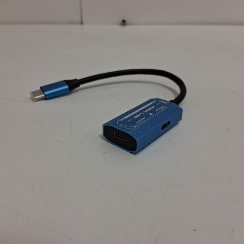 garmade USB-C to Dual USB-C Video Adapter Cable - 4k - 60hz - blue (model: V278A) image 4