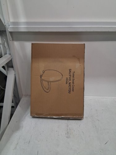 Garvee Elongated Toilet Seat with Slow Soft Close - 19" - white (model: pho_161cy13u) image 2