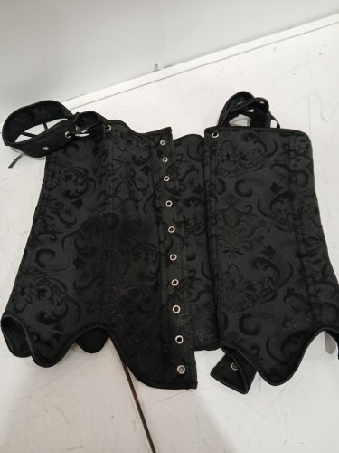 WOMEN'S DARK TEMPTATION BUSTIER - OSFM - BLACK (STYLE: 19481A) image 2