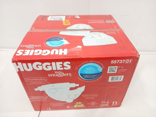 144PK HUGGIES DISNEY BABY LITTLE SNUGGLERS BABY DIAPERS - SIZE NEWBORN (UP TO 10LB) - DISNEY WINNIE THE POOH (MODEL: 55737-N) image 2