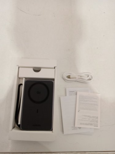 UGREEN MagFlow Qi2.2 25W Magnetic Power Bank with Built-in Cable - 10000mAh - Black - (Model: PB773) image 2