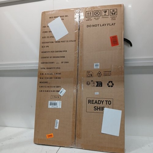 MCS Original Poster Frame - 22.375" x 34" - black - (model:65663) image 2