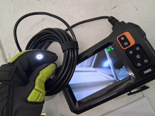 Endoscope Camera with Light and 4.3" IPS Screen - 1080P HD - 16.4FT - black (model:c30) image 4