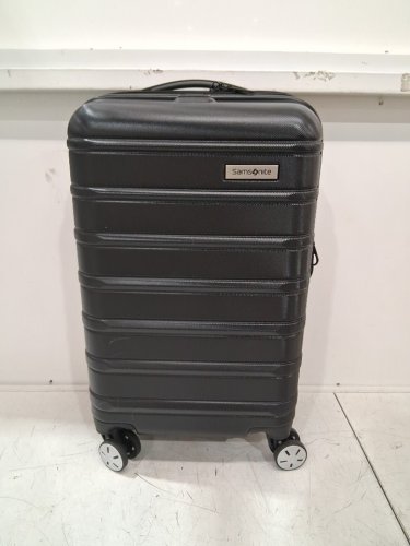 SAMSONITE OMNI 2 EXPANDABLE HARDSIDE CARRY ON SPINNER SUITCASE & usb charger - 22" x 14" x 9" - MIDNIGHT BLACK (model: 138452-1548) image 3