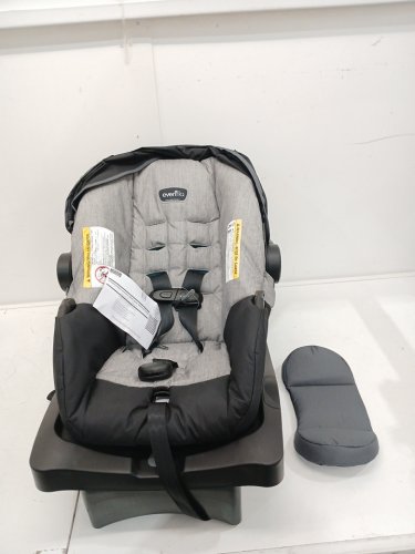 EVENFLO LITEMAX SPORT REAR-FACING INFANT CAR SEAT - 30LBS max - GRAPHITE GREY (model: cs100112403c) image 3