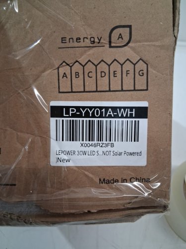 LEPOWER Outdoor LED Motion Sensor Security Lights - 30W - 3200LM - 5500K - white (model:yy01a-wh) image 3