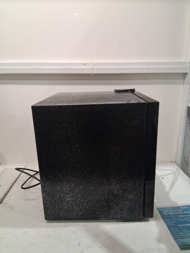 EUHOMY compact countertop mini wine/drinks cooler fridge - 96l - black (model: br001-55bl-caeh) image 4