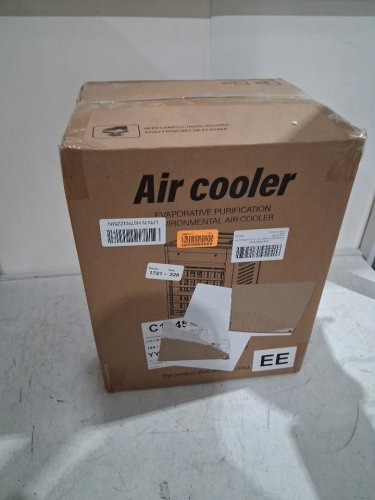 3-IN-1 PORTABLE 60° OSCILLATING AIR CONDITIONER/COOLER WITH REMOTE - 6 SPEEDS - 12L - WHITE (MODEL: KYS-30-105Y) image 2