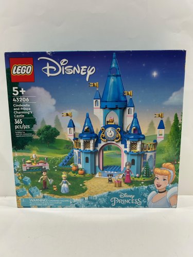 365pc Lego - Disney - Cinderella and prince charming’s castle (43206) image 4