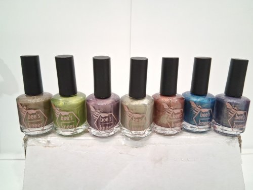 13PC ASSORTED BEE'S KNEES LACQUER NAIL POLISH - ASSORTED COLOURS image 4