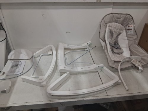 ingenuity keep cozy 3-in-1 grow with me Vibrating Baby Bouncer Seat & Rocker - 6-40LBS - linden (model: 17499) image 2