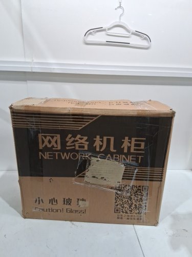 15U Wall Mount Network Server Cabinet' Server Rack Cabinet Enclosure - 200 lbs cap - black image 2