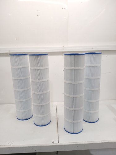 4PK Pool Filter Replacement - 27" - White/Blue (Model: VX-7471-4PK) image 3
