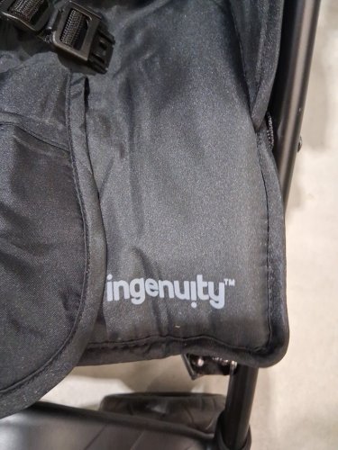 INGENUITY 3DLITE DOUBLE UMBRELLA STROLLER - 50LBS MAX - BLACK -(MODEL:31923) image 4