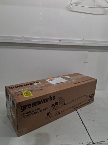 GREENWORKS PRO CORDLESS CHAINSAW *TOOL ONLY* - 40V - 14" - Green/Black - (MODEL: 2000600) image 2