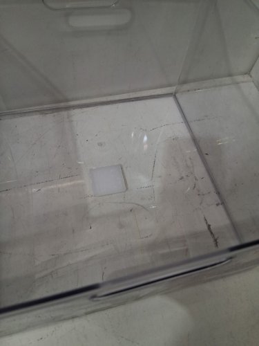 3PK BRIGHTROOM STACKABLE BIN - 12" X 12" X 8" - CLEAR image 6