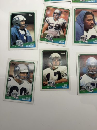 78 ASSTD 1987 1988 TOPPS FOOTBALL CARDS image 5