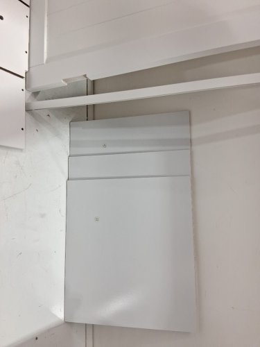 Yaheetech Bathroom Floor Cabinet - 22" x 11.5" x 34.1" - white - (model: 611214) image 7