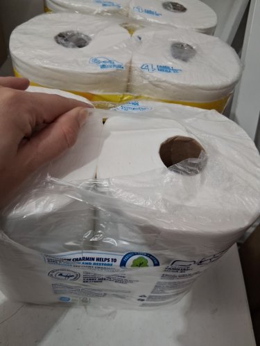 3 (4pk) Charmin Ultra soft mega XL toilet paper - 12 rolls total - WHITE (MODEL: 21068) image 3