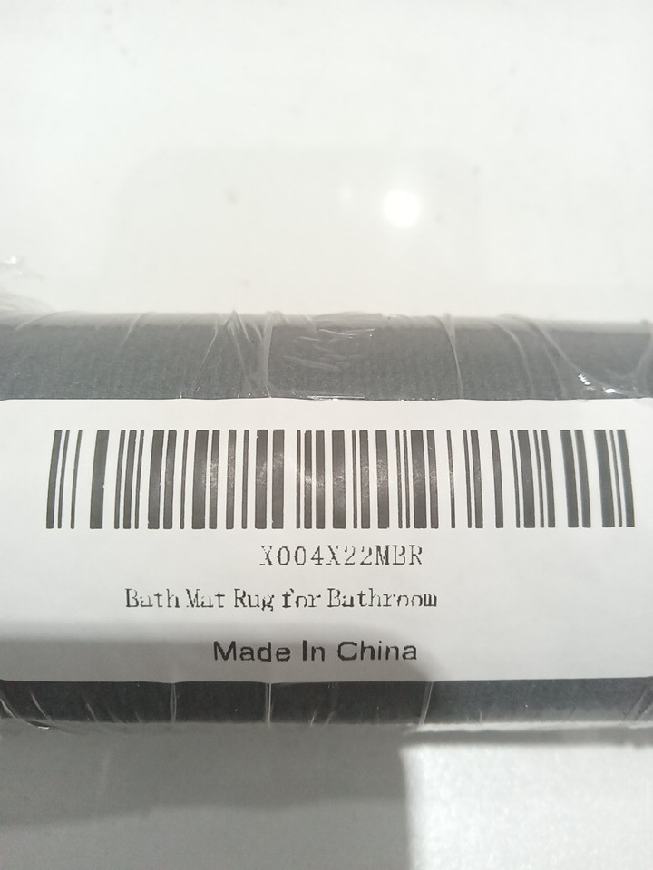 QUICK DRY BATH MAT FOR BATHROOM - 19.5" x 31" - GREY (MODEL:22mbr) image 5