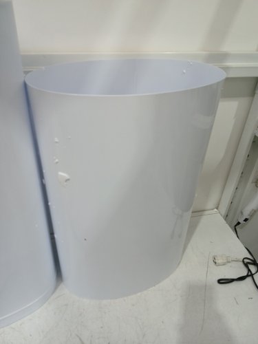 3PC WEDDING FLOWER STANDS ROUND CYLINDER PLINTHS WITH PVC LID - 23.5 TO 35.5" - WHITE (MODEL: LJL-8026) image 6