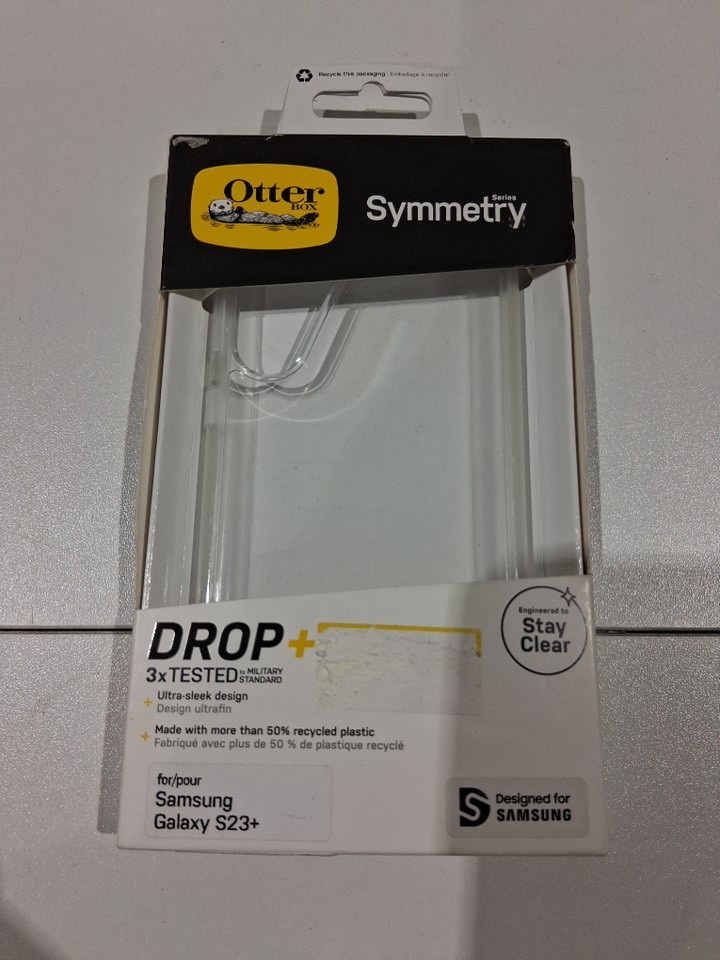 OtterBox Symmetry Series for Samsung Galaxy S23+ - Clear - (Model: 77-91196) image 2