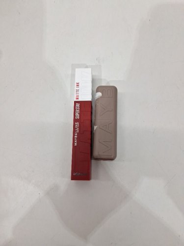 2pc maybelline lip products - 5ml / 3.4g - superstay matte liquid lipstick / Moisturizing Serum Matte Lipstick - 20 pioneer / hold the door 006 image 2
