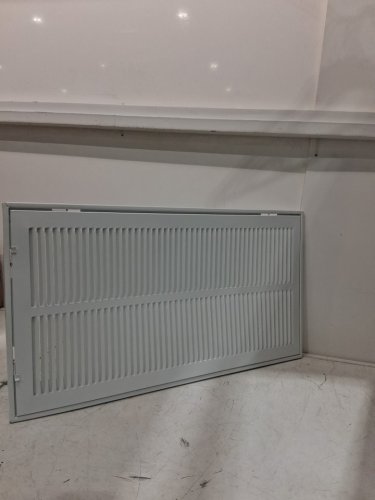 EZ-FLO powder-coated return air filter grille - 12" x 24" - white (model: 61668) image 4