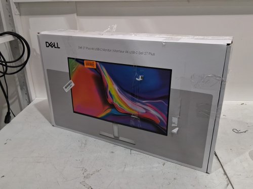 dell 4k uhd anti-glare usb-c computer monitor - 65w - 120hz - 27" - ash white (model : S2725QC) image 2