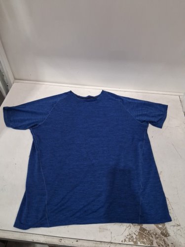 MENS karbon textured active tshirt - medium  - dark blue  (style: 1893480) image 2