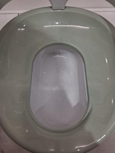 joolbaby child potty training chair with backrest and splash guard - SAGE/white (model: PT-HPC-1-SG-CAD)) image 4