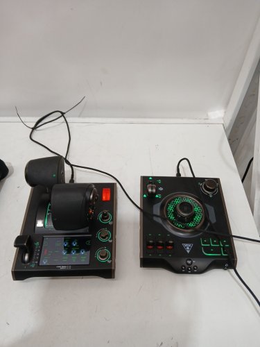 TURTLE BEACH VELOCITYONE FLIGHTDECK UNIVERSAL HOTAS SIMULATION SYSTEM JOYSTICK AND THROTTLE FOR AIR/SPACE COMBAT SIMULATION ON WINDOWS 10/11 PC - TOUCH DISPLAY AND 139 PROGRAMMABLE CONTROLS (MODEL: TBS-0724-05) image 2