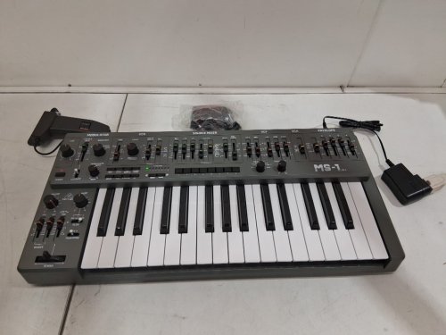 Behringer MK II 32-key Monophonic Analog Synthesizer - Grey (model:MS-1) image 4
