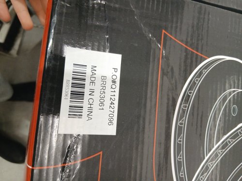 A-Premium Rear Solid Disc Brake Rotors FOR VARIOUS DODGE DURANGO & jeep grand cherokee modee - grey (models: brr53061/bpd14980) image 12
