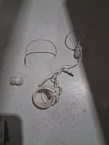 SONY IN EAR HEADPHONES with usb-c adapter - White (Model: MDR-EX15LP) image 3