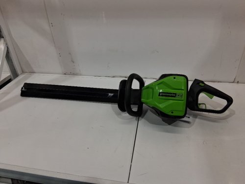 Greenworks Pro Battery Powered Cordless Hedge Trimmer *Tool Only* - 80V - 26" - Green (MODEL: 2200702) image 2