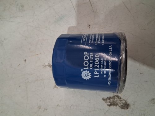 Loop engine oil filter - For Various SUV models - Blue - (Model: LP12060) image 4