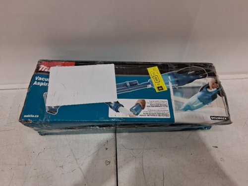 MAKITA LXT CORDLESS VACUUM CLEANER *TOOL ONLY* - 18V/46CFM/3.6KPA - 650ML CAPACITY - BLUE (MODEL: DCL180ZX) image 2