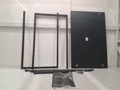 Sagenest Small Computer Desk with metal frame - 31"/265 lb max - black - (model: gdz-31in-bk-ca) image 2