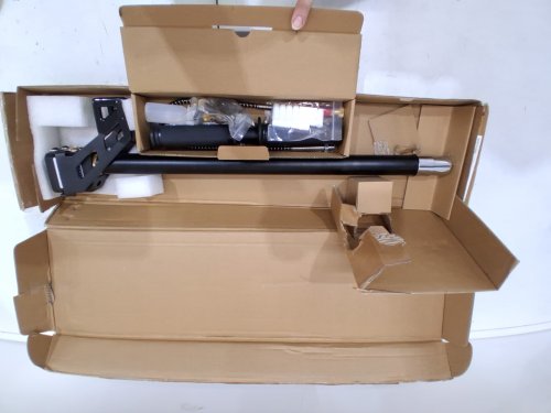 4 Stage PCP 4500PSI Hand Pump for Airguns, Scuba Tanks, Paintball, Filling Tires - black (model: dqt-4jh) image 3